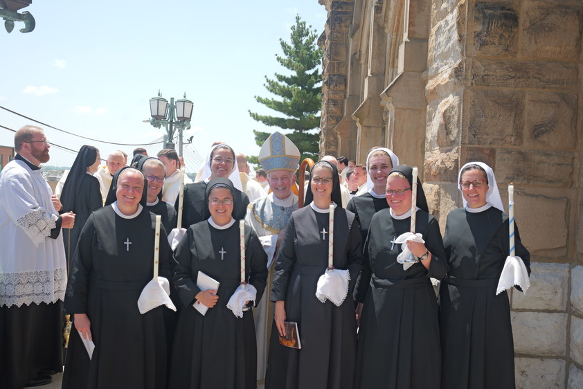 Feastday Sisters 2024 with Bishop Thomas J. Paprocki | Sisters of St. Francis of the Martyr St. George