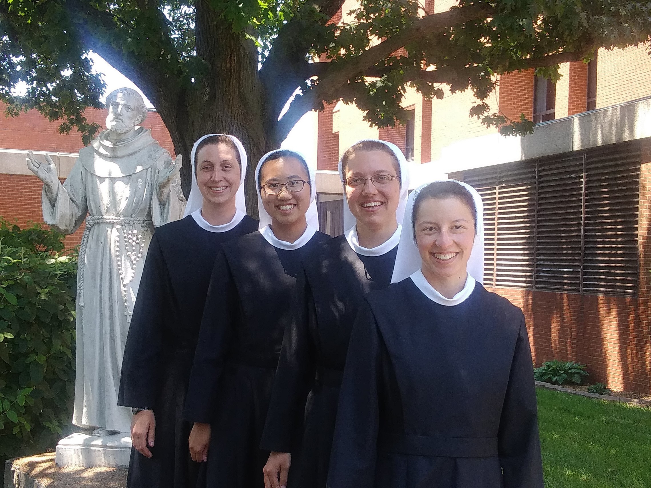 Sisters Preparing for First Profession 2020 First Profession 2020