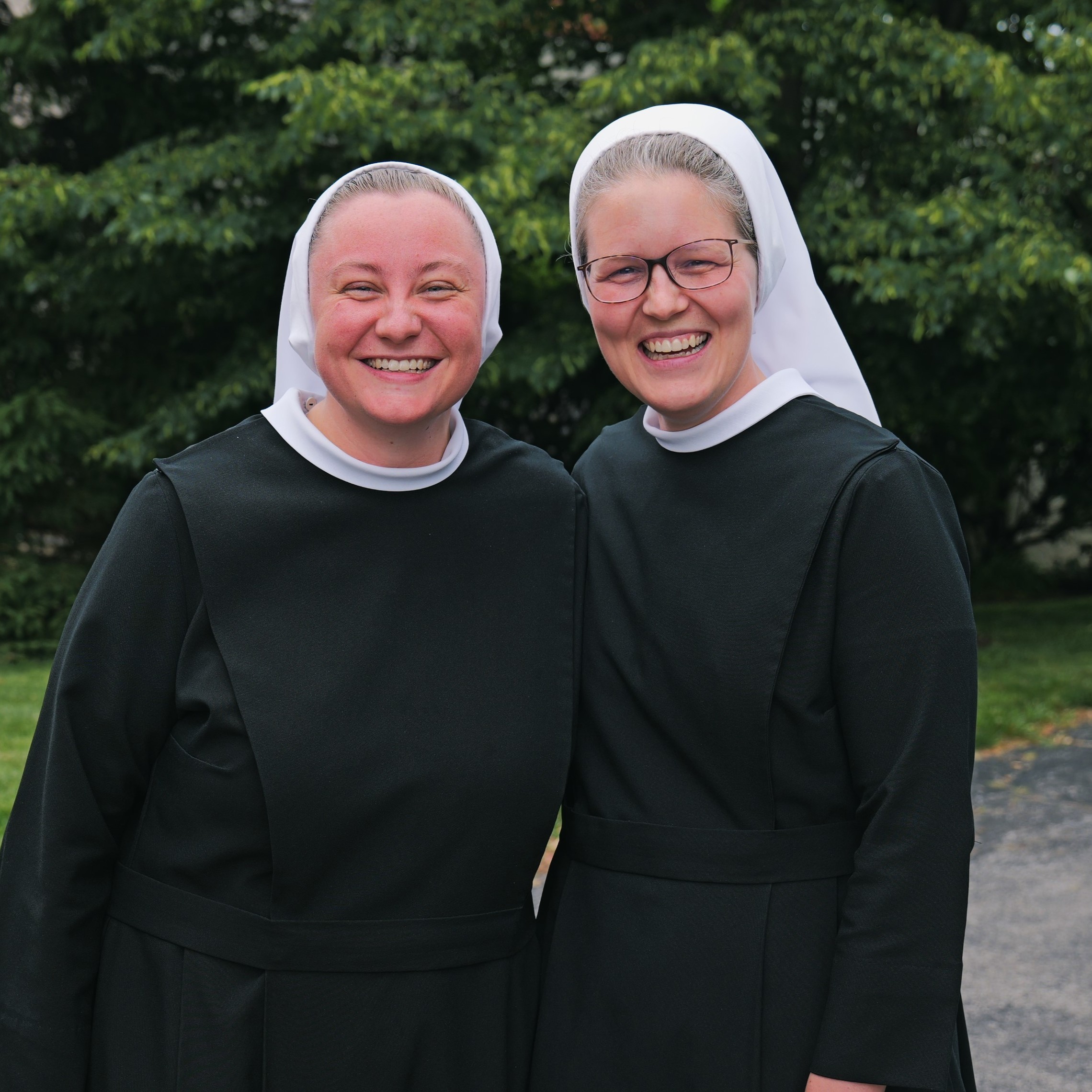 2nd Year Novices, Sr. M. Magdalena & Sr. Mary Kolbe | Sisters of St. Francis of the Martyr St. George