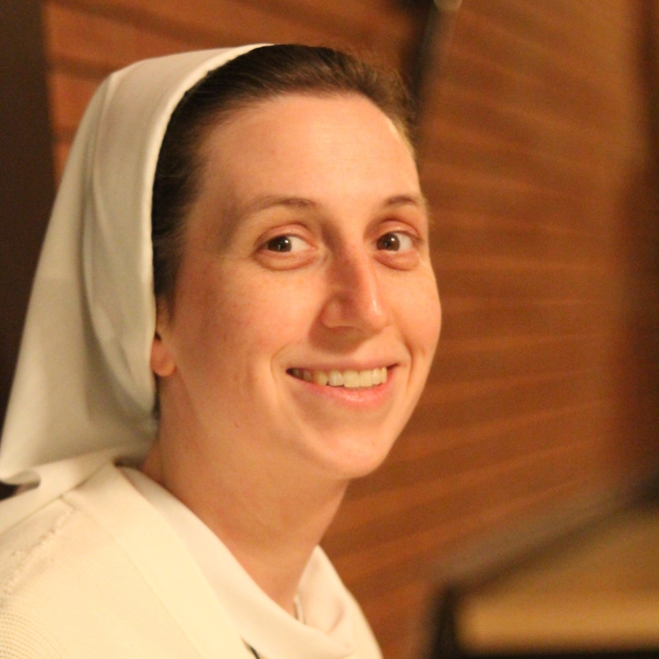 Sr. M. Rose Thomas white habit