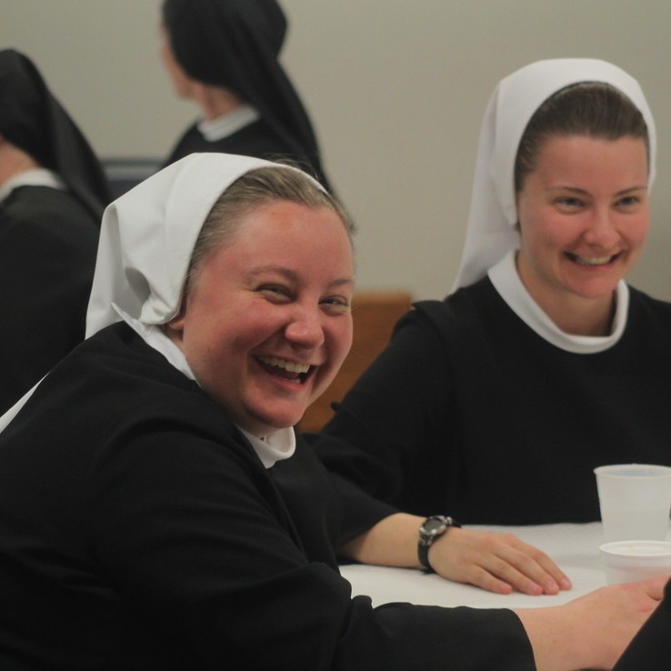 Sr. M. Magdalena and Sr. M. Gloria