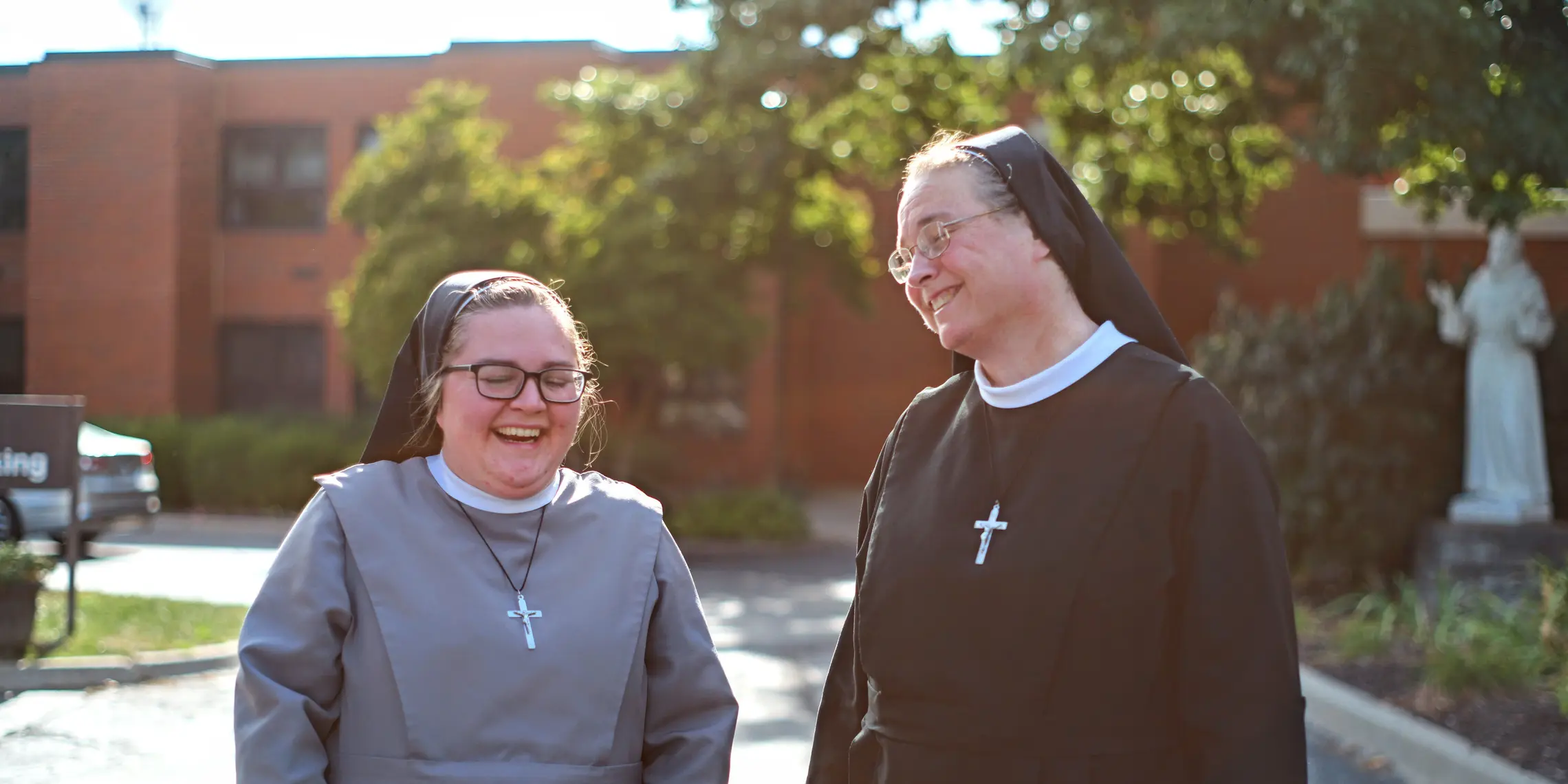Sr. Mary Francis and Sr. M. Martha | Sisters of St. Francis of the Martyr St. George | FSGM Sisters 