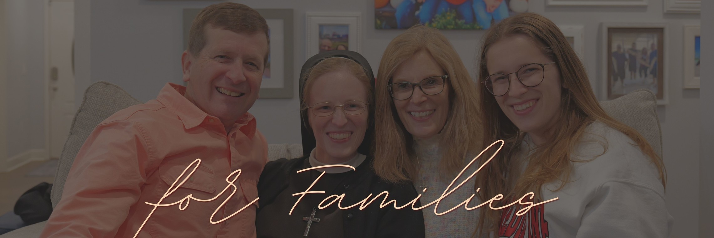 for families banner - Sisters of St. Francis of the Martyr St. George