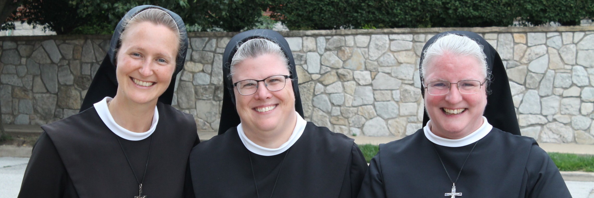 Sr. Mary George, Sr. M. Caritas, and Sr. M. Angelica