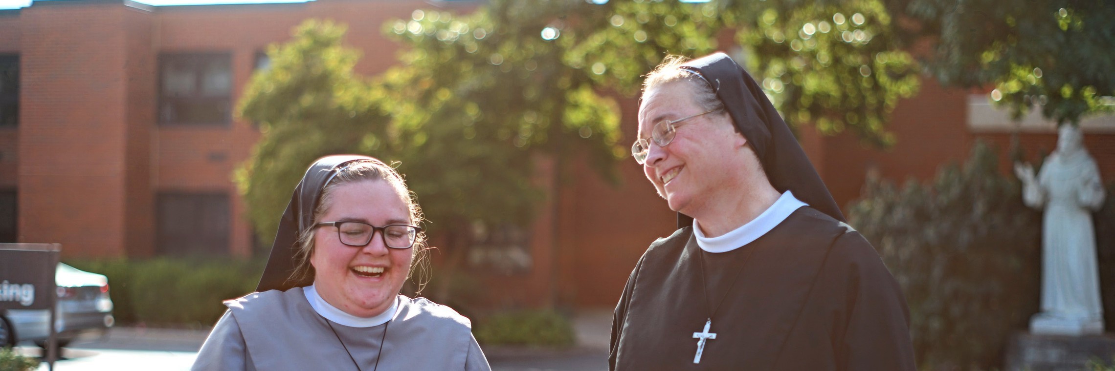Sr. Mary Francis and Sr. M. Martha | Sisters of St. Francis of the Martyr St. George | FSGM Sisters 