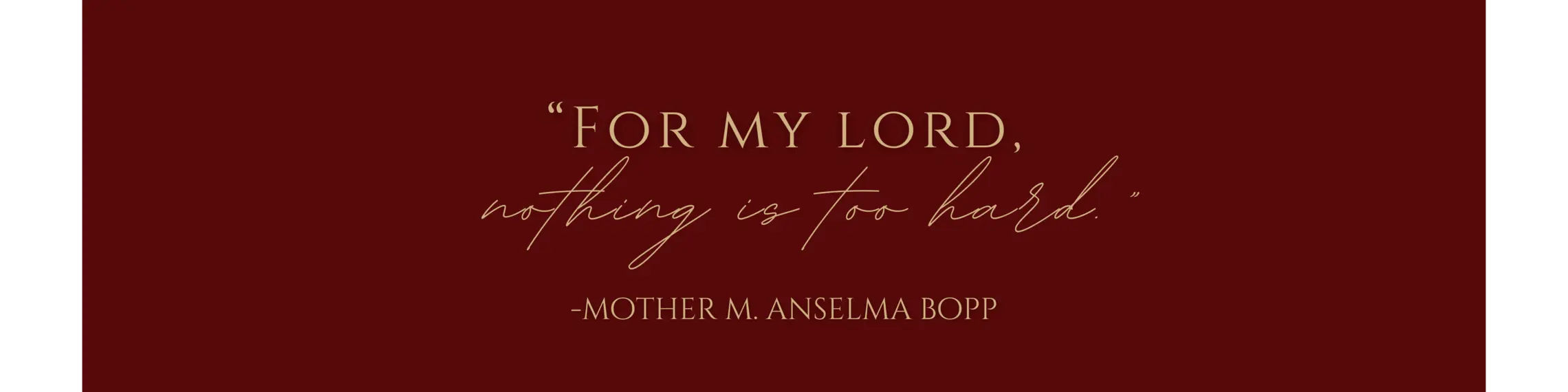 For my Lord, nothing is too hard MMA quote