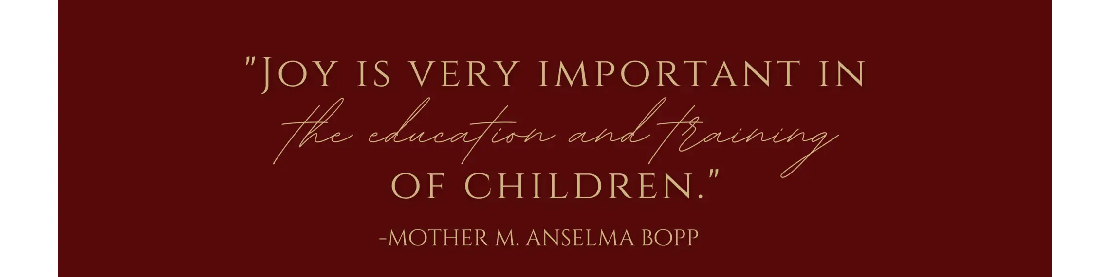 childcare banner quote