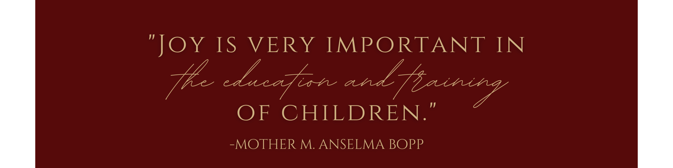 childcare banner quote