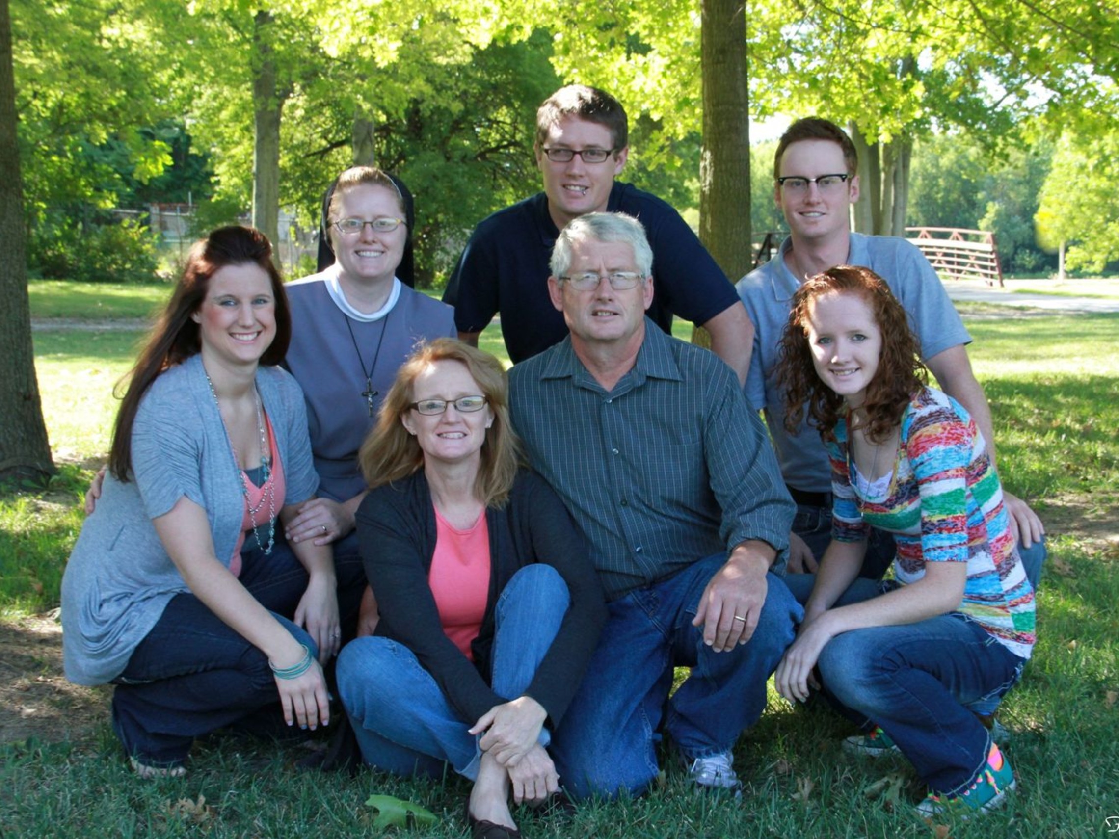 Sr. M. Ignatia and her family