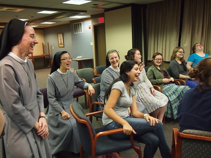 Sisters and Visitors | Veni Si Amas | Sisters of St. Francis of the Martyr St. George